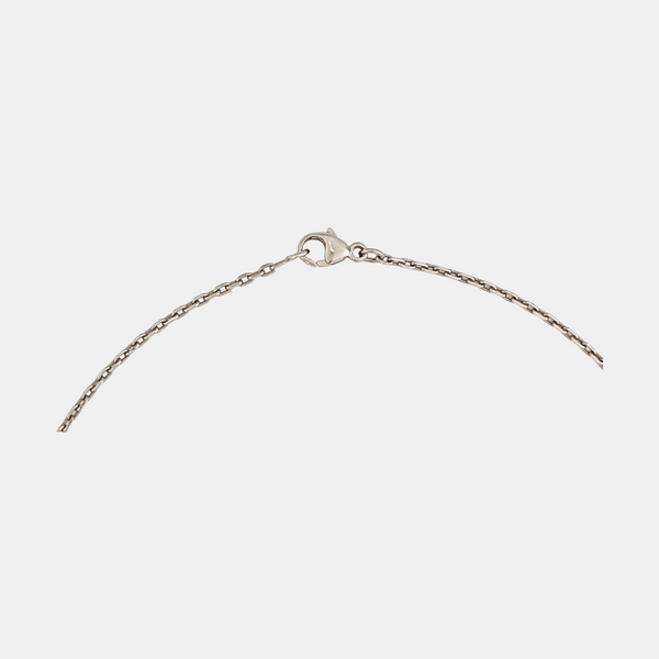 Pop H Metal Silver Necklace