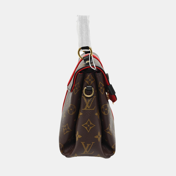GEORGES BB Monogram Coated Canvas Brown