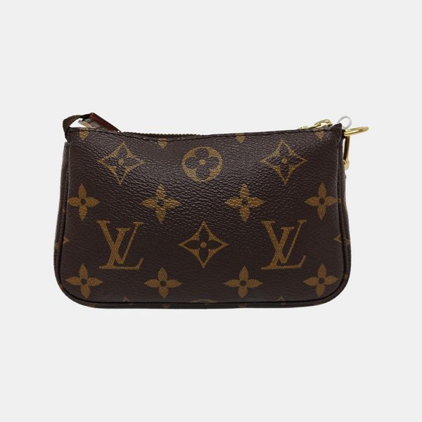 ACCESSOIRES Mini Monogram Coated Canvas Brown