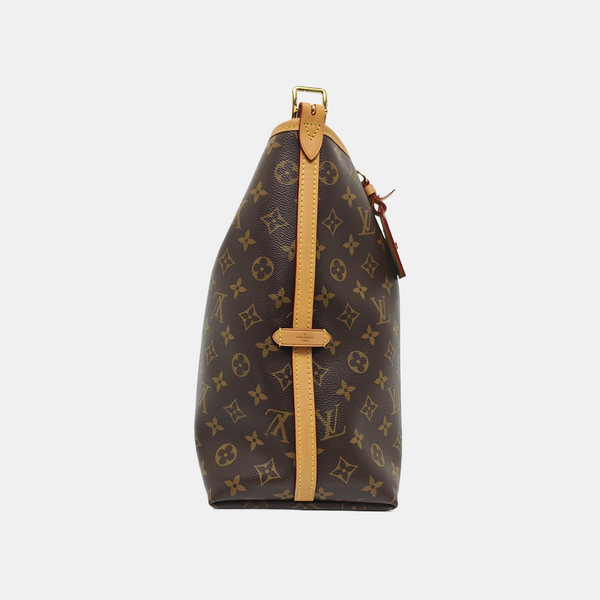 CARRYALL MM Monogram Coated Canvas Brown