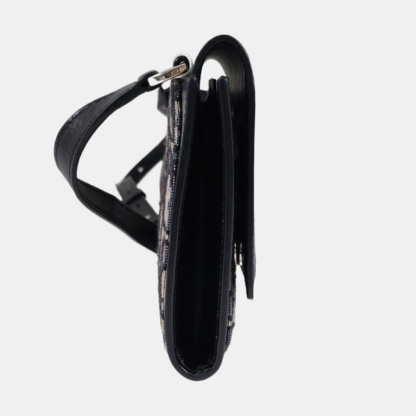 Oblique Calfskin Black