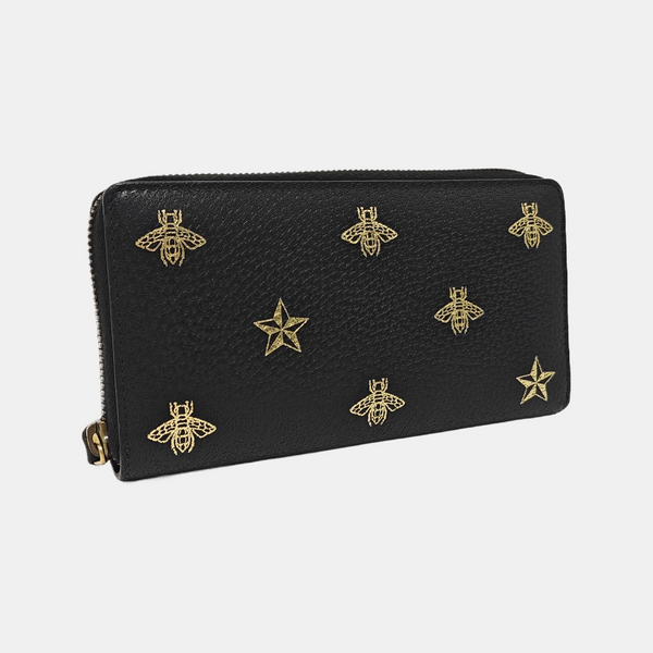 Calfskin Wallet Black