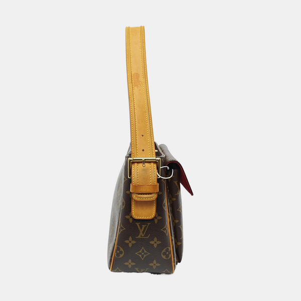VIVA CITE Monogram Coated Canvas Brown
