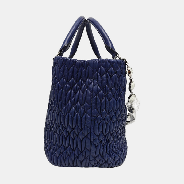 Quilted Lambskin Blue