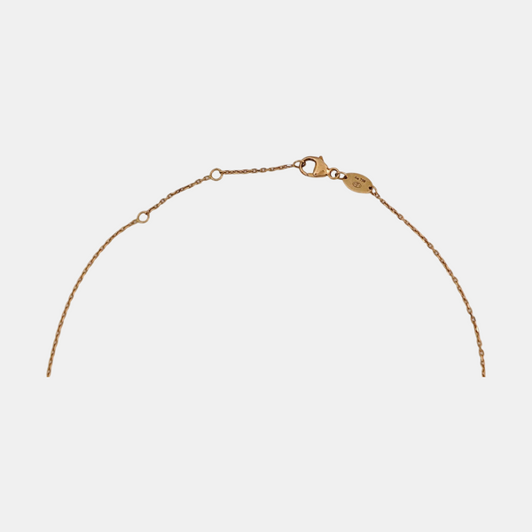 Jeux De Liens 18k Rose Gold Necklace