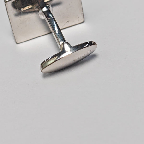 Metal Cufflink Silver