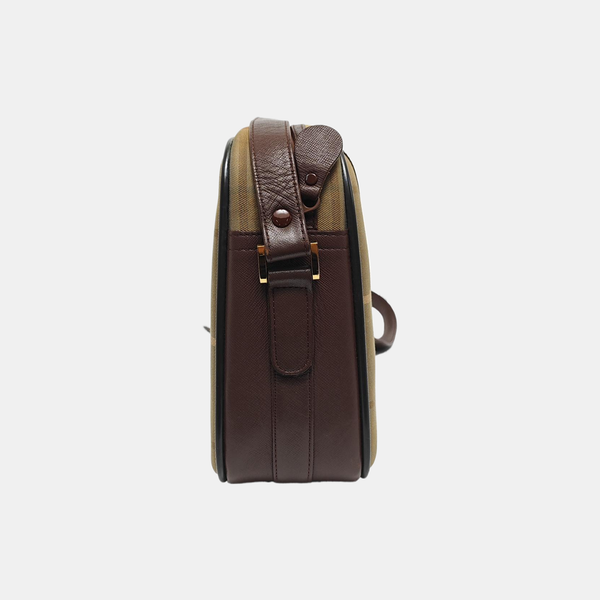 Crossbody Bag Medium Canvas Green