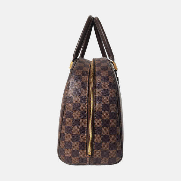 NOLITA Damier Ebene Coated Canvas Brown