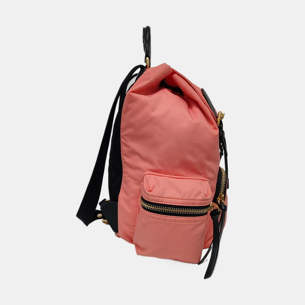 The Rucksack Medium Nylon Pink