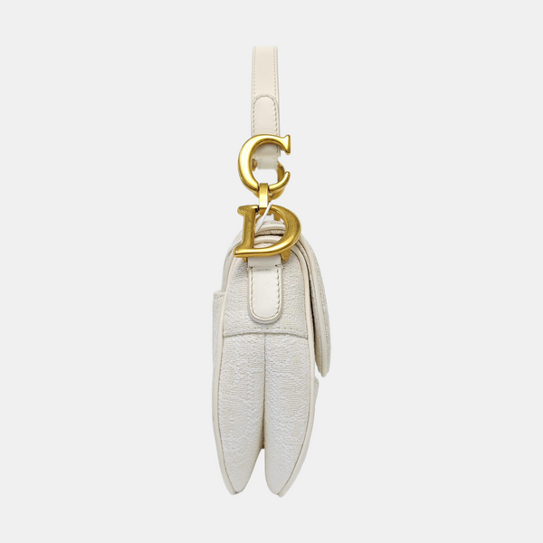 Saddle Mini Canvas White