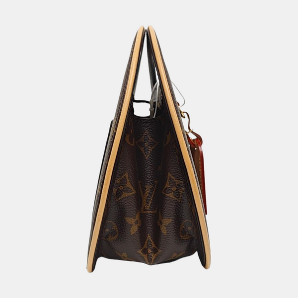 AROUND ME PM Monogram Coated Canvas Brown
