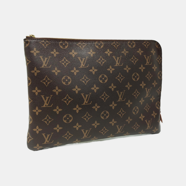 Etui Voyage MM Monogram Coated Canvas Brown
