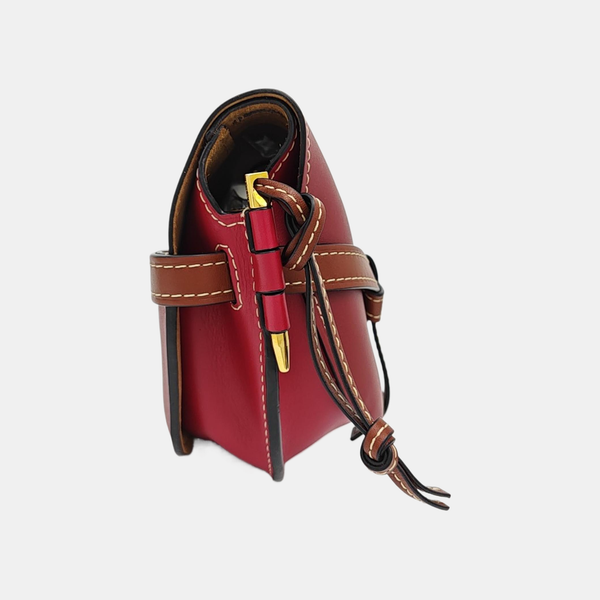Gate Small Calfskin Red