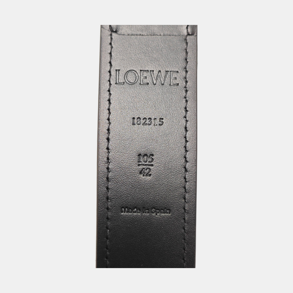 Leather Belt Black