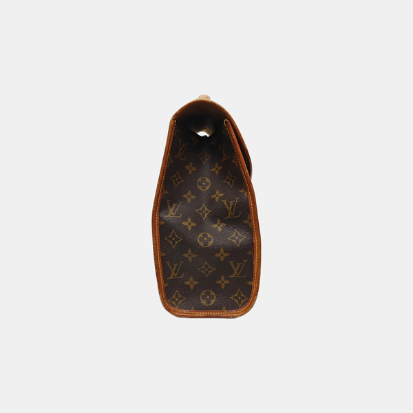 BEL AIR GM Monogram Coated Canvas Brown