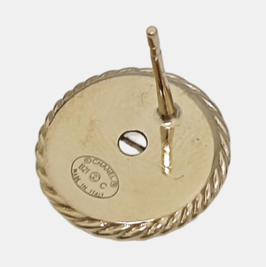 Metal Gold Stud Earrings