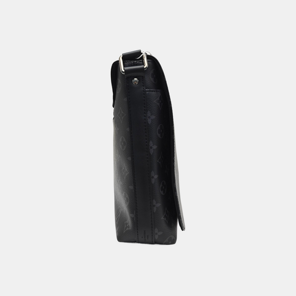 DISTRICT MM Monogram Coated Canvas Black