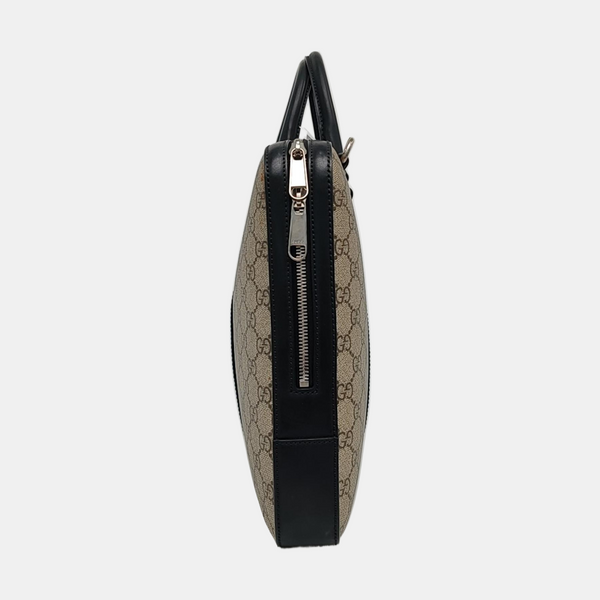 Monogram Coated Canvas Black