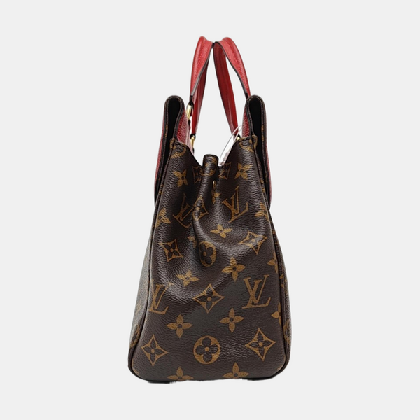 VÉNUS Monogram Coated Canvas Brown