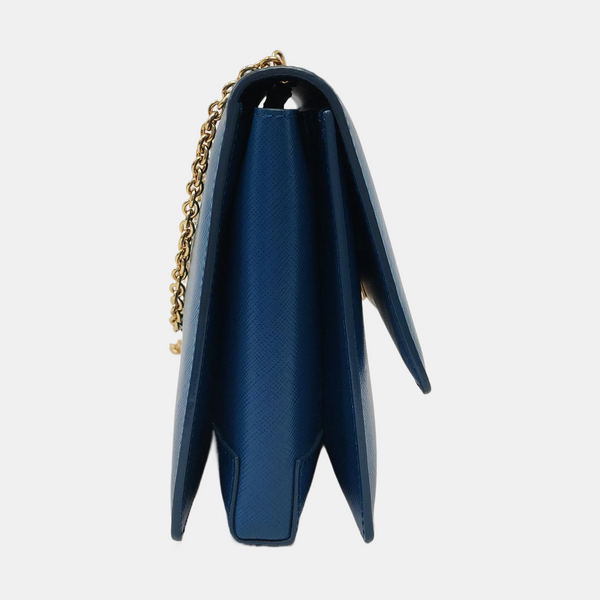 Ginny Calfskin Blue