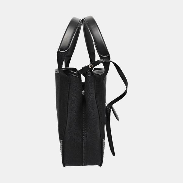 Navy Mini Canvas Black