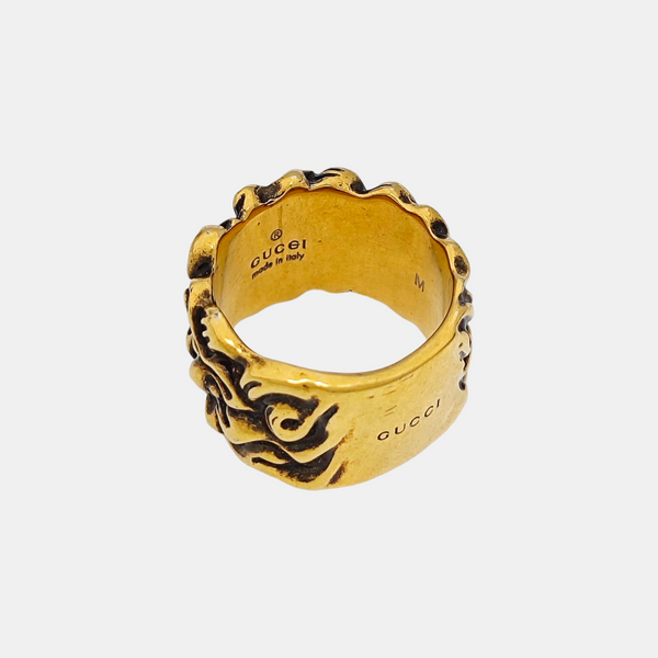 Metal Gold Ring EU 52