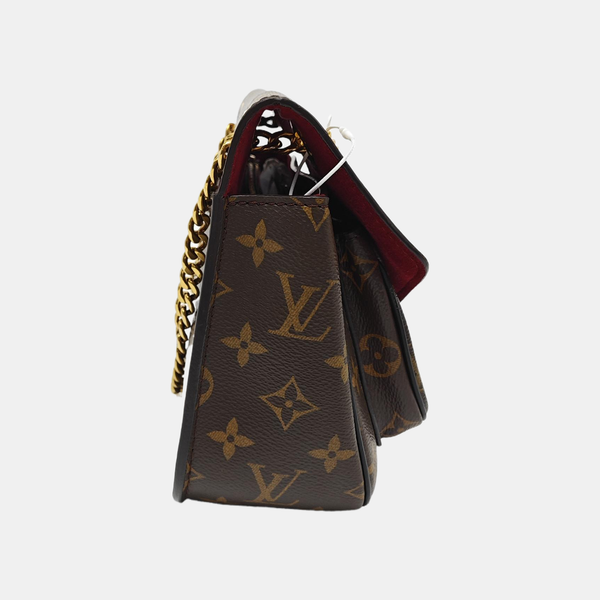PASSY Monogram Coated Canvas Brown