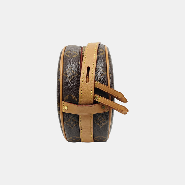 BOITE CHAPEAU PM Monogram Coated Canvas Brown
