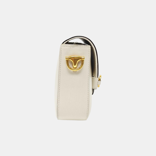 Horsebit 1955 Mini Calfskin White