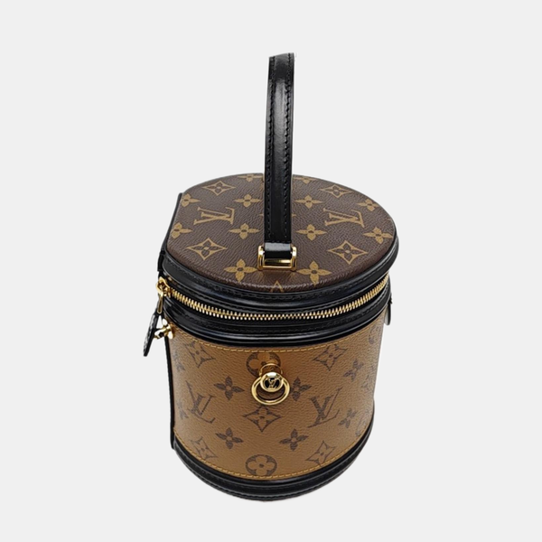 CANNES PM Monogram Coated Canvas Brown
