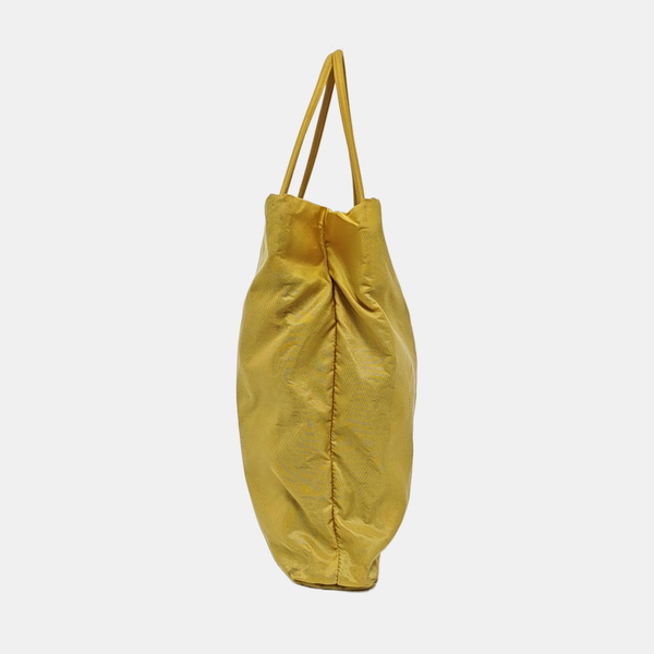 Nylon Tote Bag Yellow