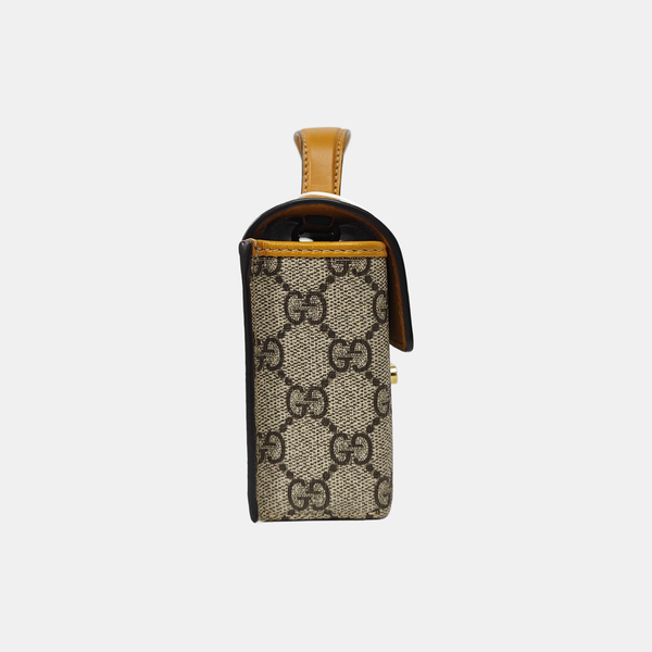 Padlock Mini Monogram Coated Canvas Multicolor