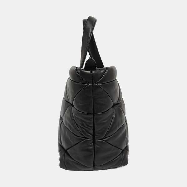 System Quilted Nylon Black