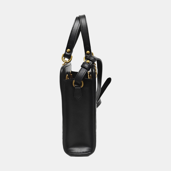 GG Marmont Mini Quilted Calfskin Black