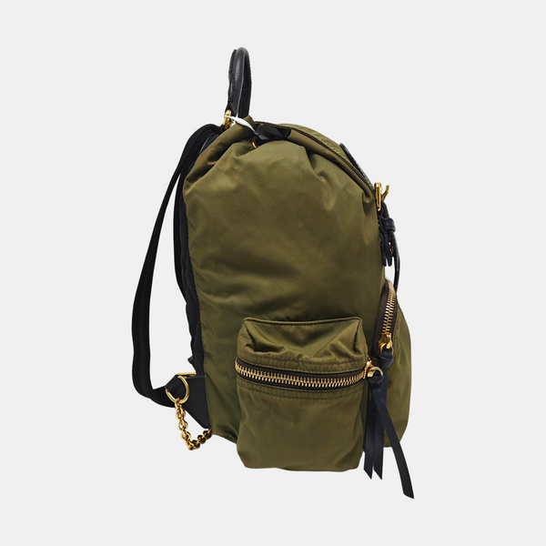 The Rucksack Large Nylon Green