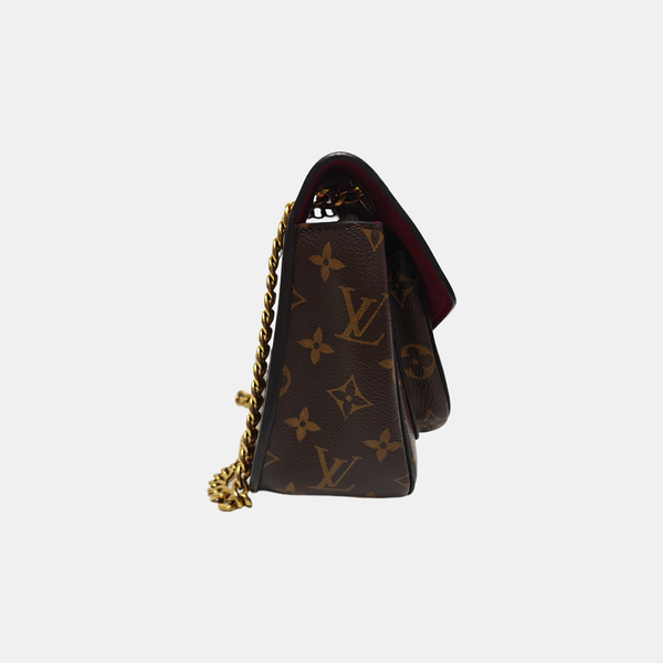 PASSY Monogram Coated Canvas Brown