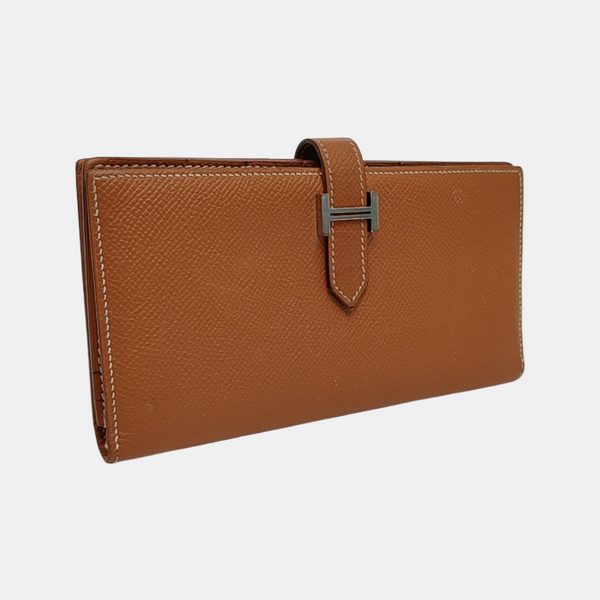 Bearn Medium Epsom Brown Wallet