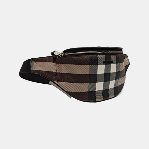 Coated Canvas Belt Bag Multicolor