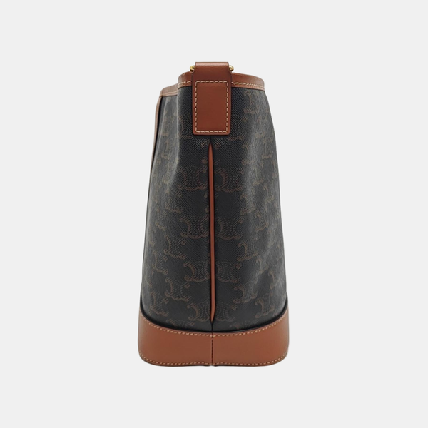 TRIOMPHE CANVAS Small Coated Canvas Brown