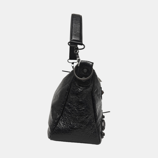 Lambskin Shoulder Bag Black
