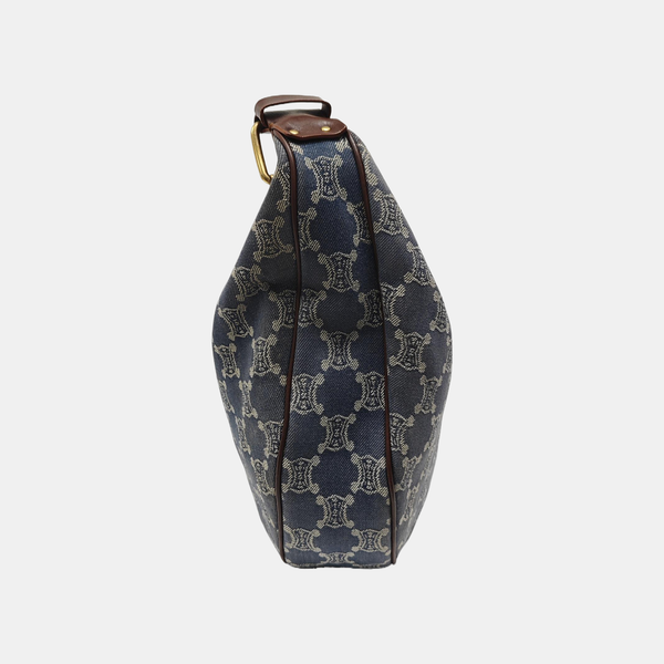 Canvas Shoulder Bag Blue
