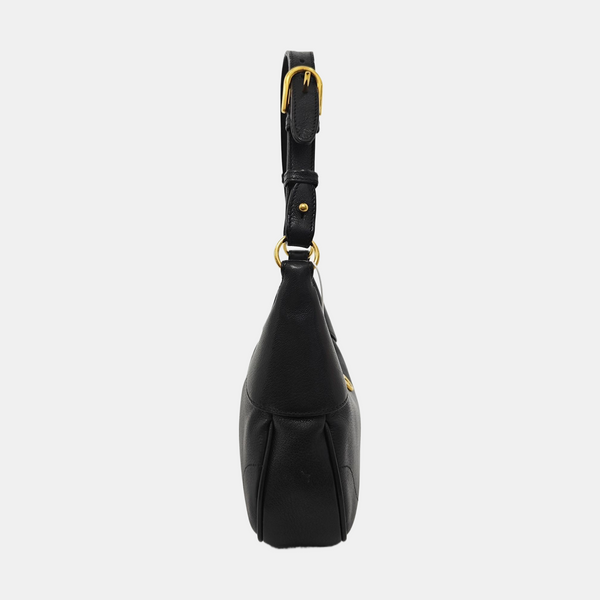 Aphrodite Small Calfskin Black