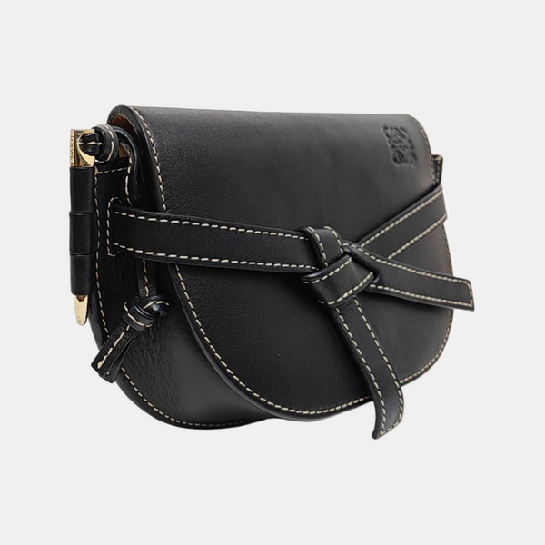 Gate Mini Calfskin Black