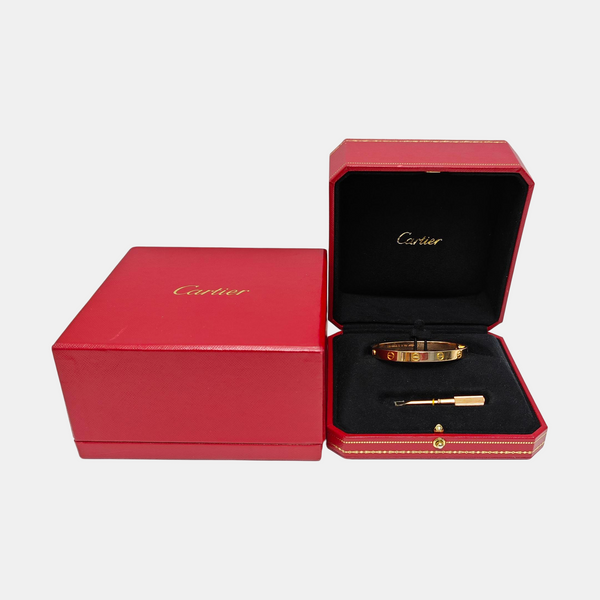 LOVE 18k Rose Gold Bangle