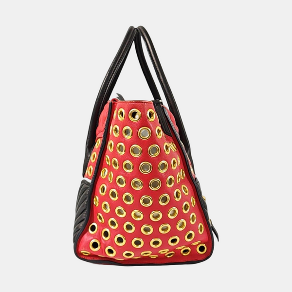 Quilted Lambskin Red