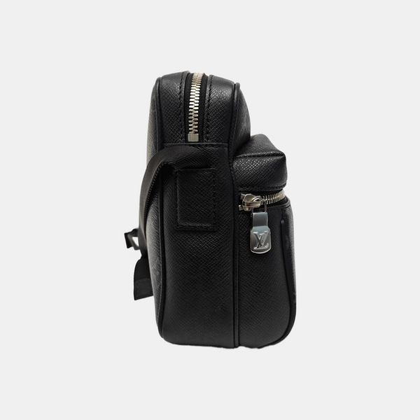 OUTDOOR PM Monogram Coated Canvas Black