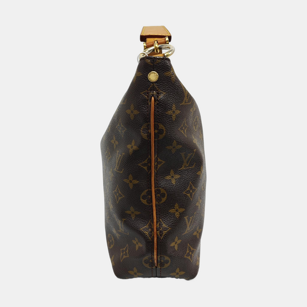 VINTAGE SULLY PM Monogram Coated Canvas Brown