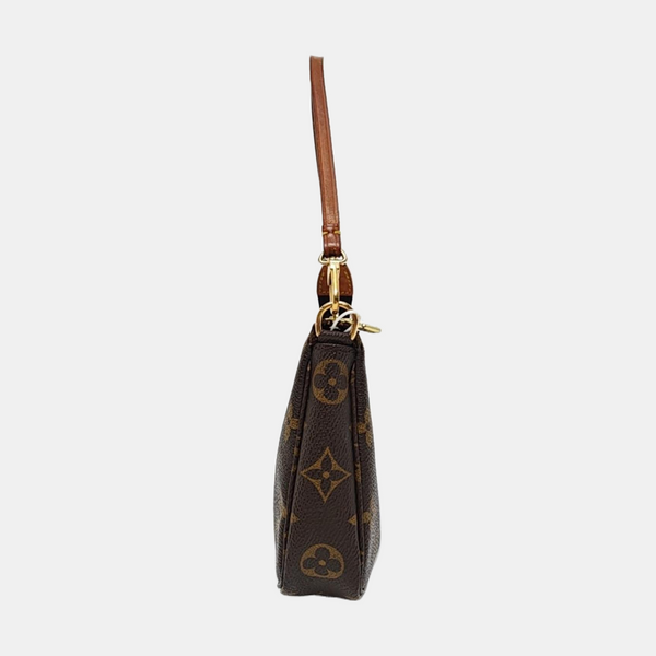 ACCESSOIRES Monogram Coated Canvas Brown