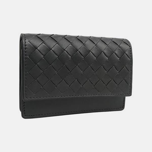 Lambskin Card Holder Gray