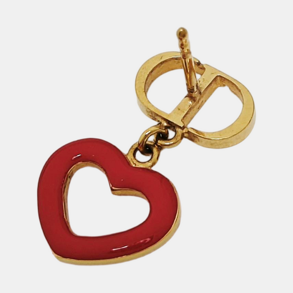 Petit CD Metal Gold Earrings